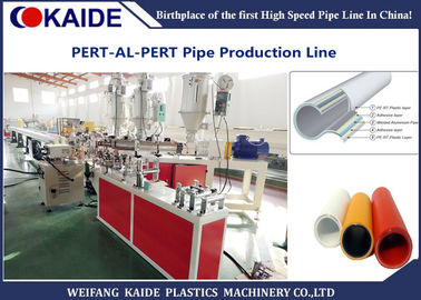 Multilayer PE rechts Lijn/AL PERT Aluminum Pipe Making Machine van de Pijpuitdrijving