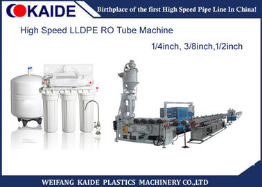 Plastic LDPE Pijp die tot Machine maken 1/4 Duim van de de Zuiveringsinstallatiebuis van het 3/8 Duimwater de Uitdrijvingsmachine